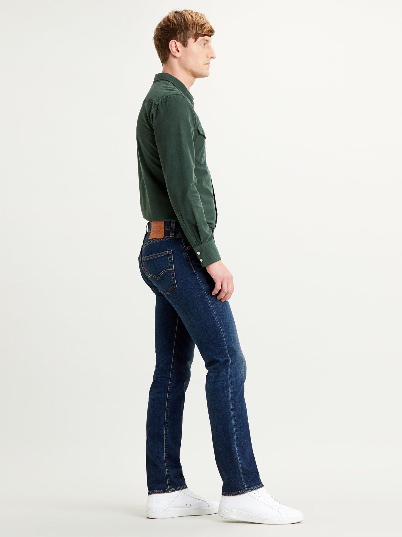 Levis 501 dark clearance denim