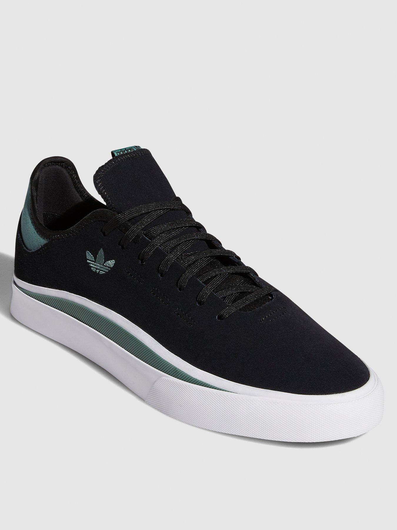 adidas originals sabalo trainer in black and white