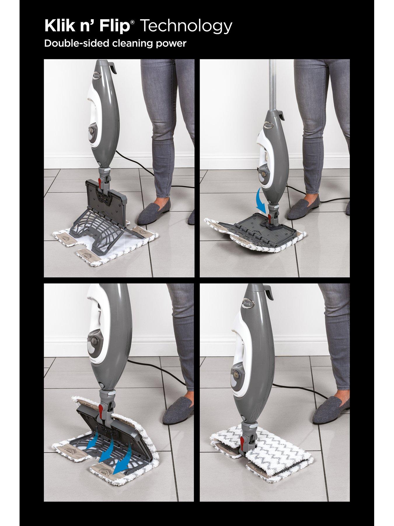 Shark Steam Mop & Handheld Steam Cleaner S6005UK With Steam Blast