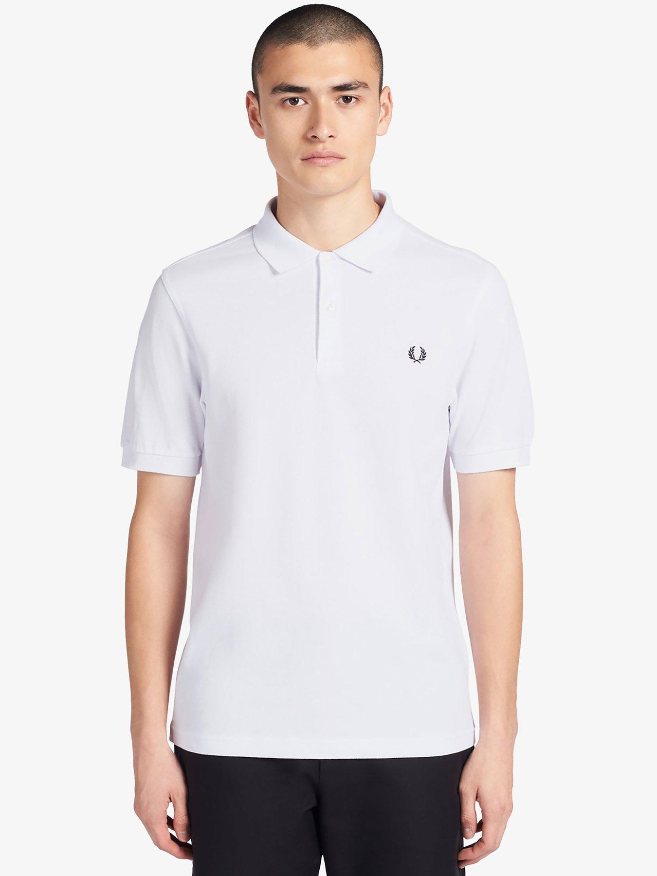 fred perry plain polo shirt
