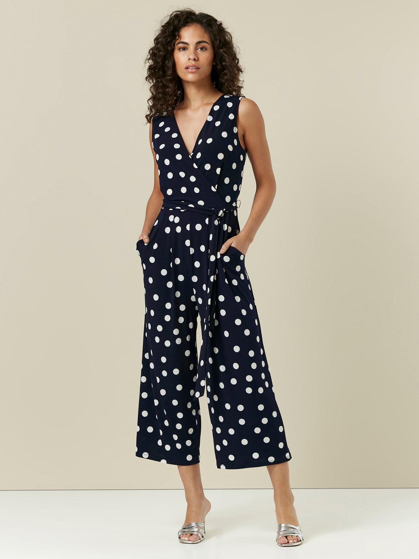 wallis navy jumpsuit