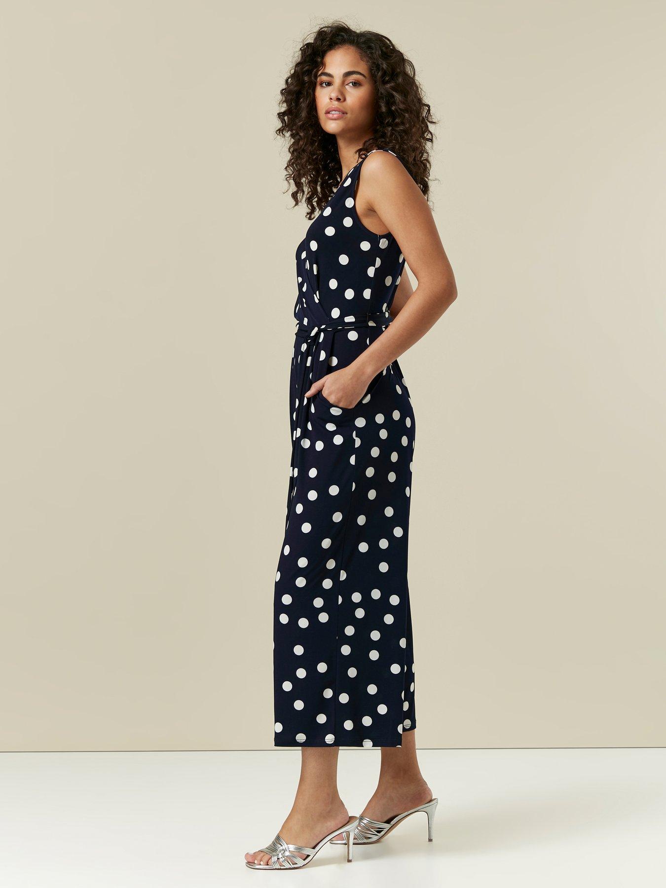 wallis navy jumpsuit