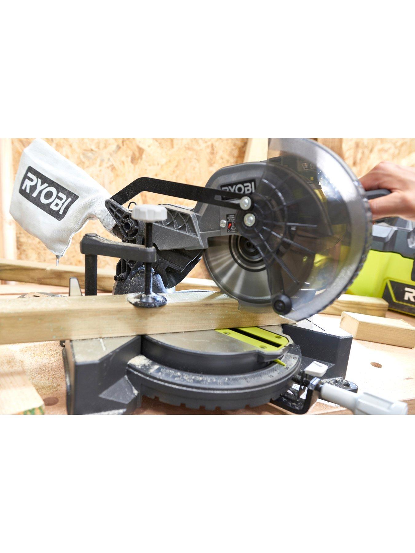 Ryobi cordless mitre online saw