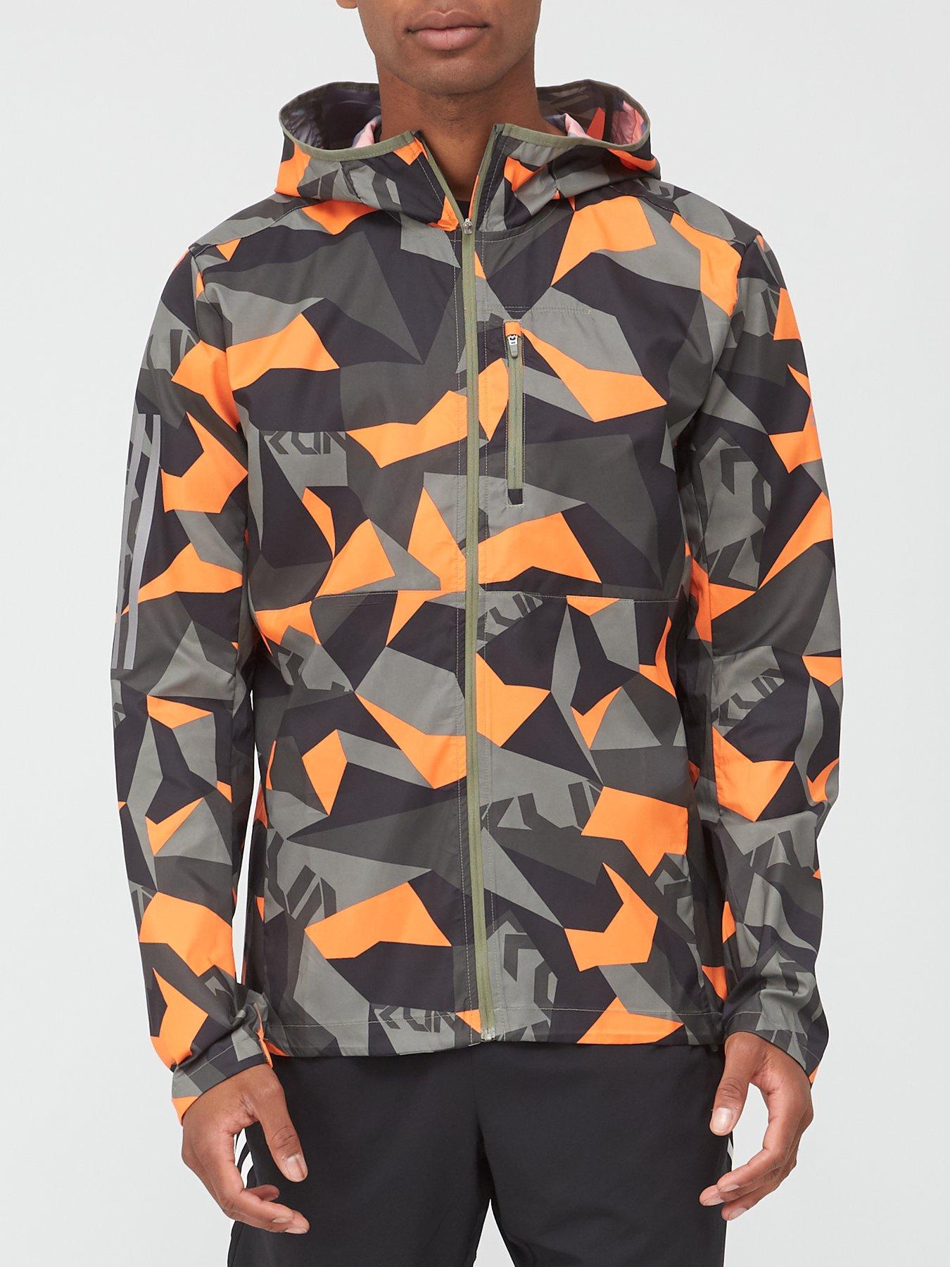 adidas own the run jacket orange