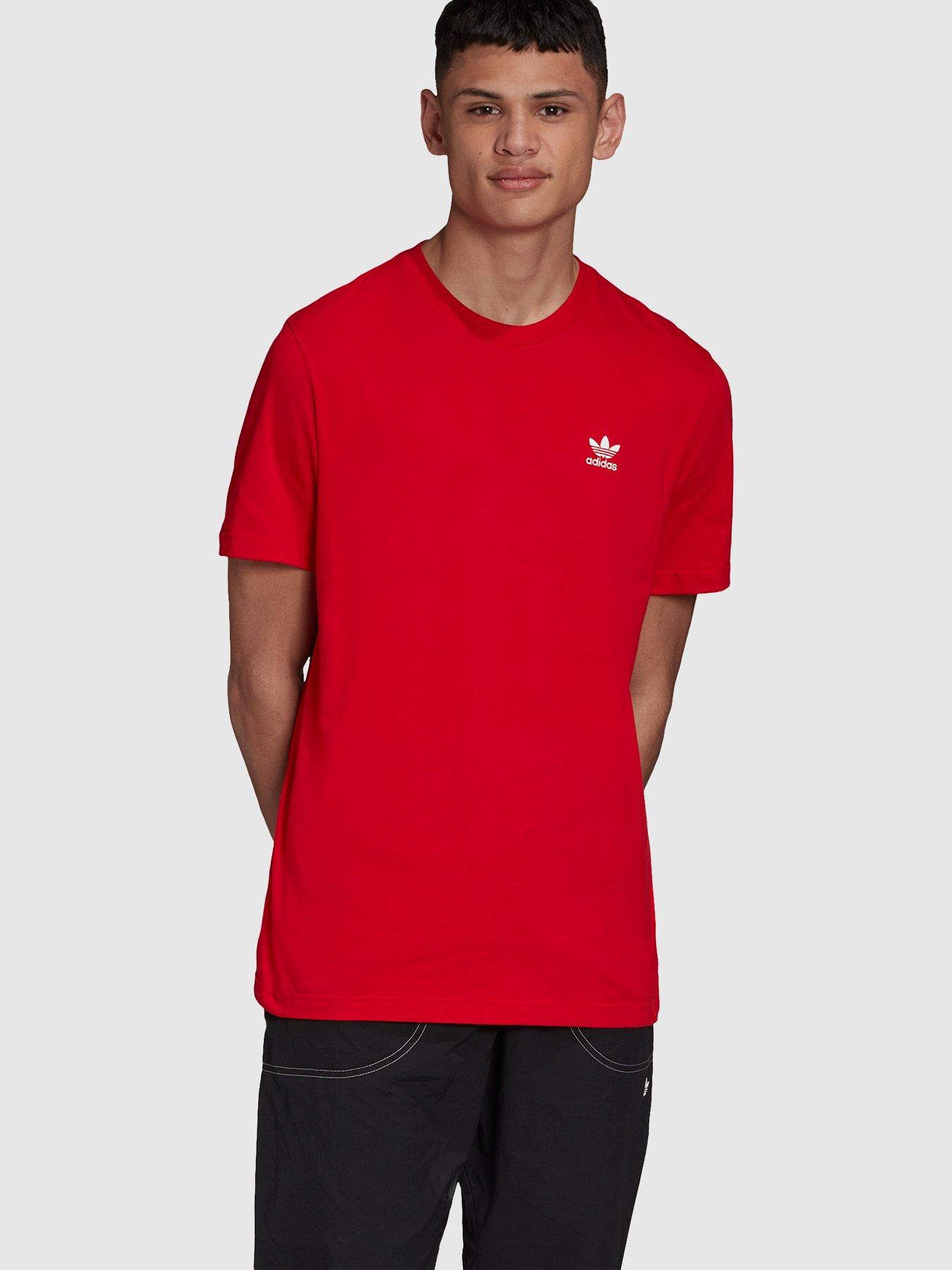 adidas originals red shirt