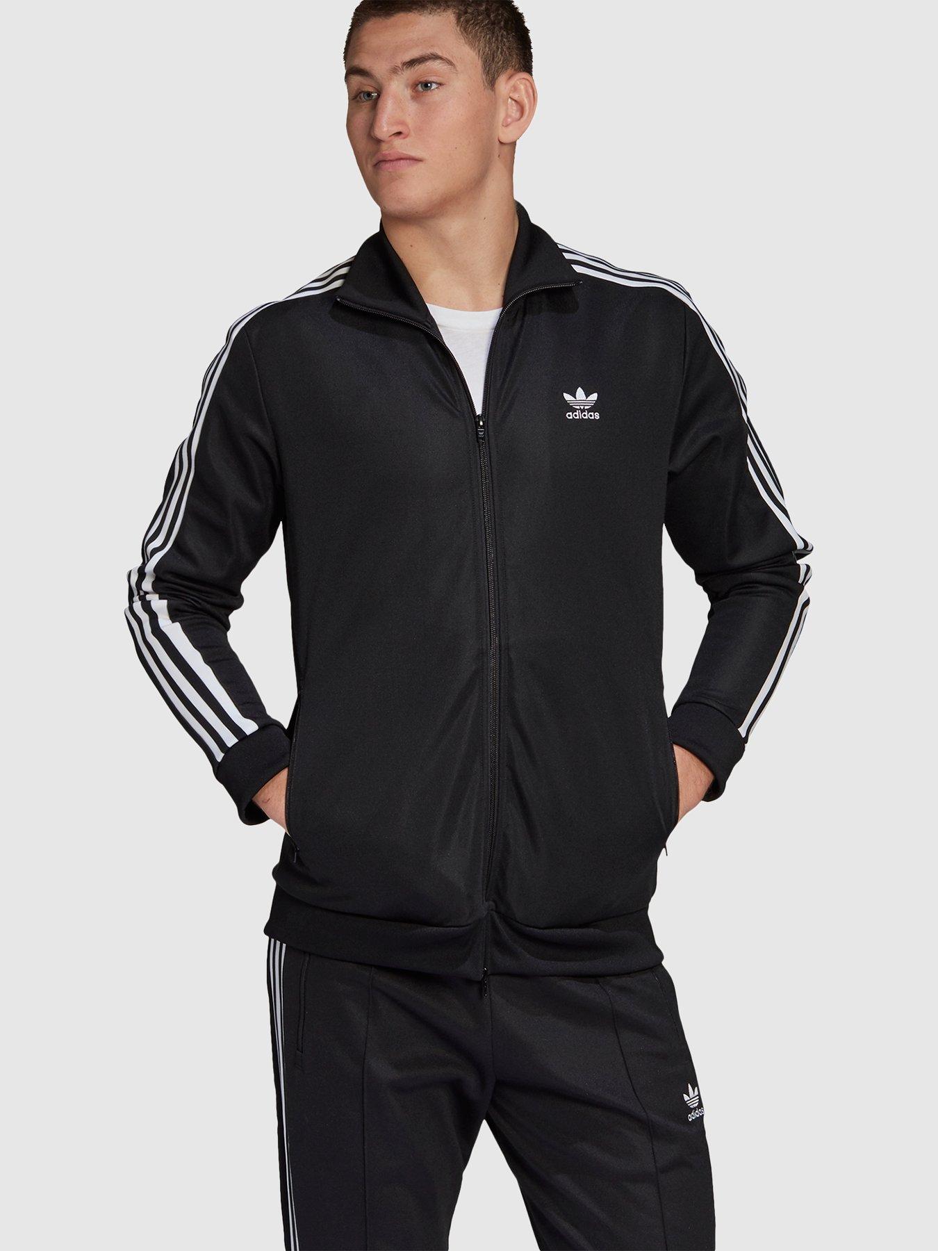 adidas originals beckenbauer track top black