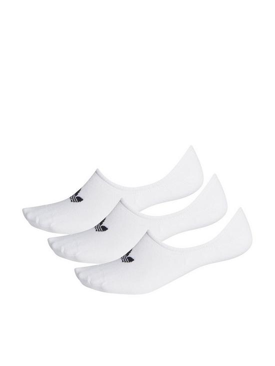 front image of adidas-originals-low-cut-sock-3nbsppack-whitenbsp
