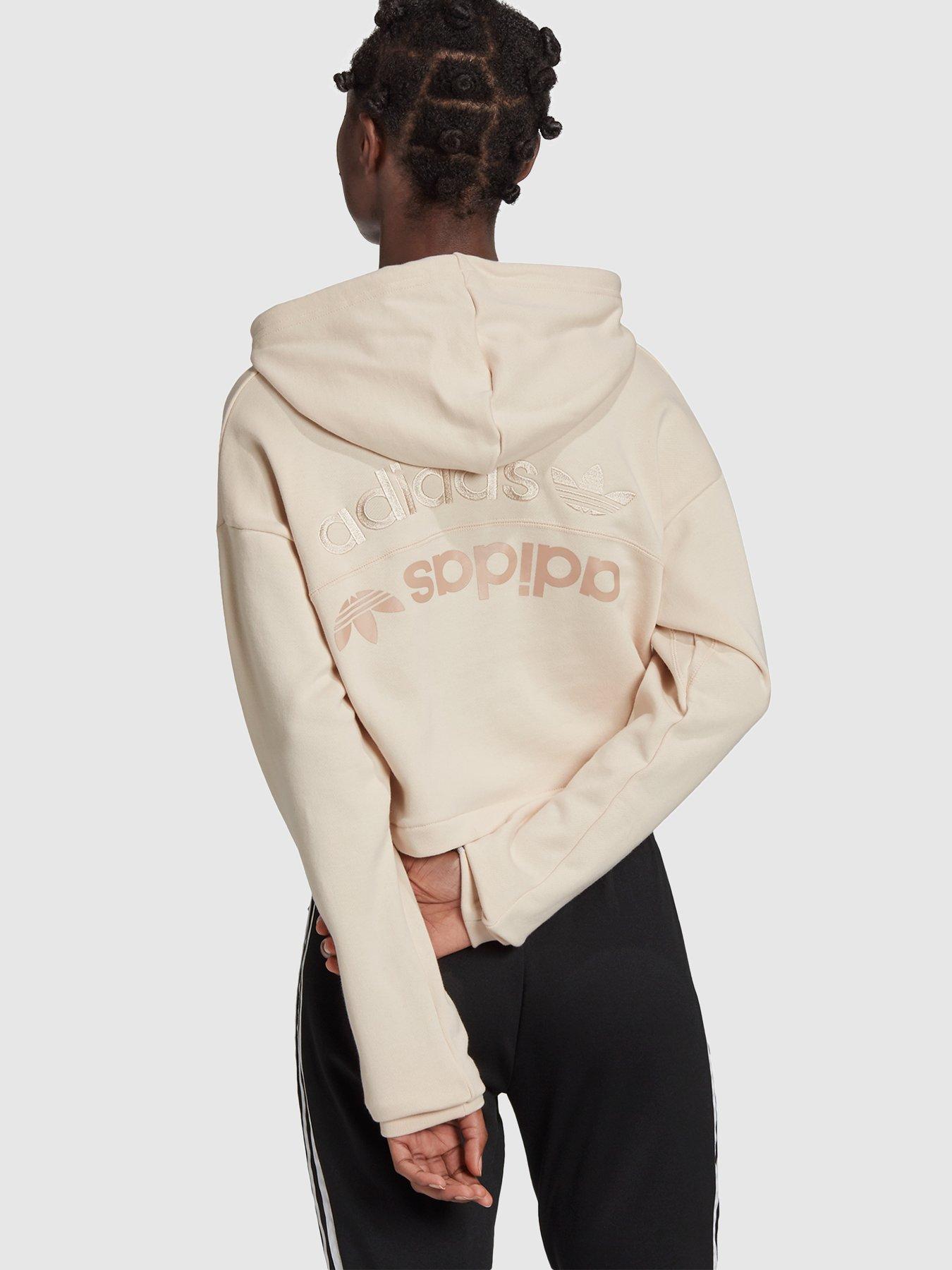 adidas hoodie beige