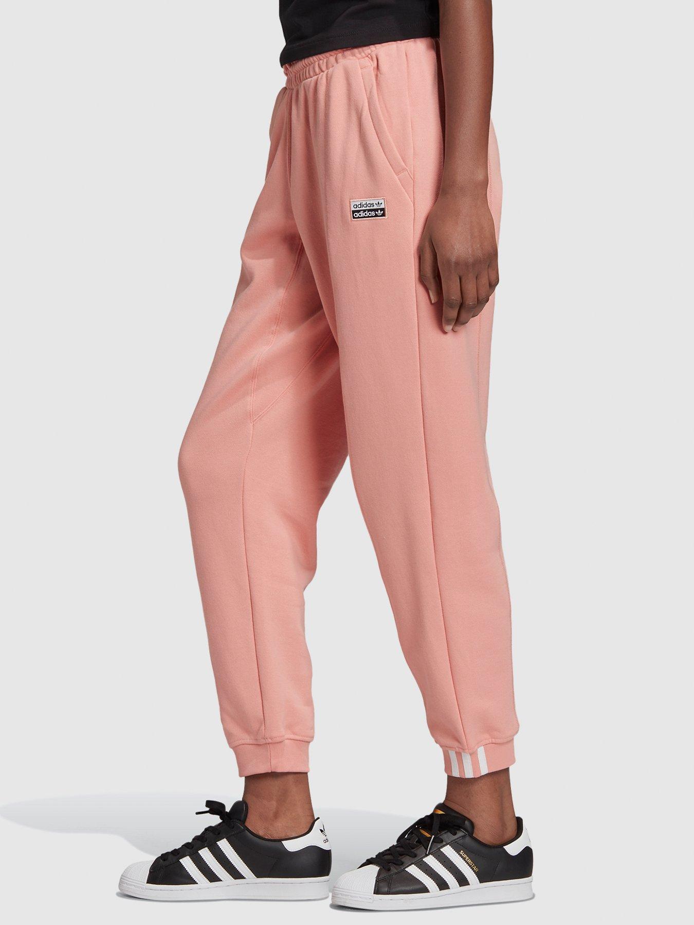 adidas jogger pink
