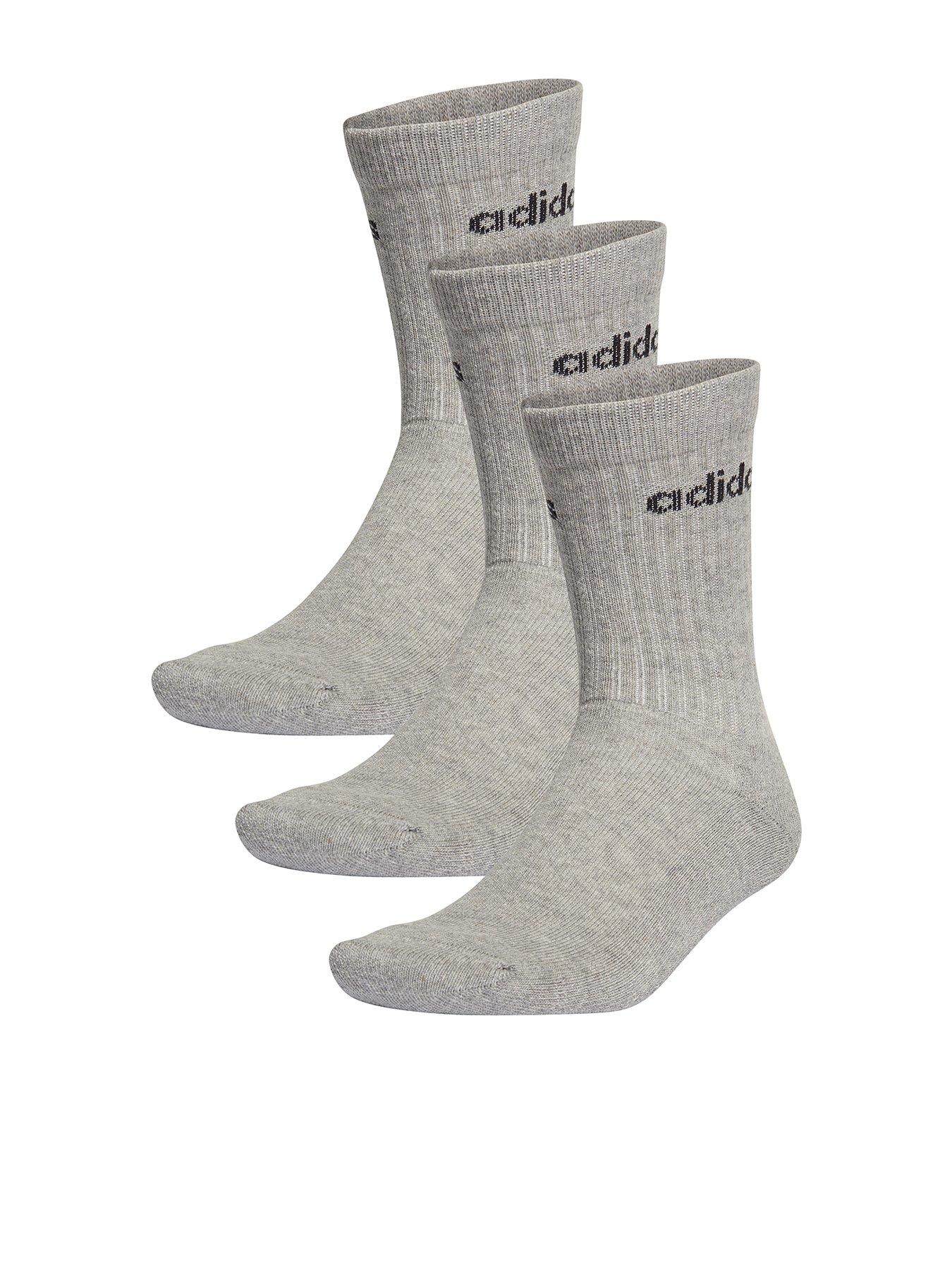 adidas men's cushioned crew socks