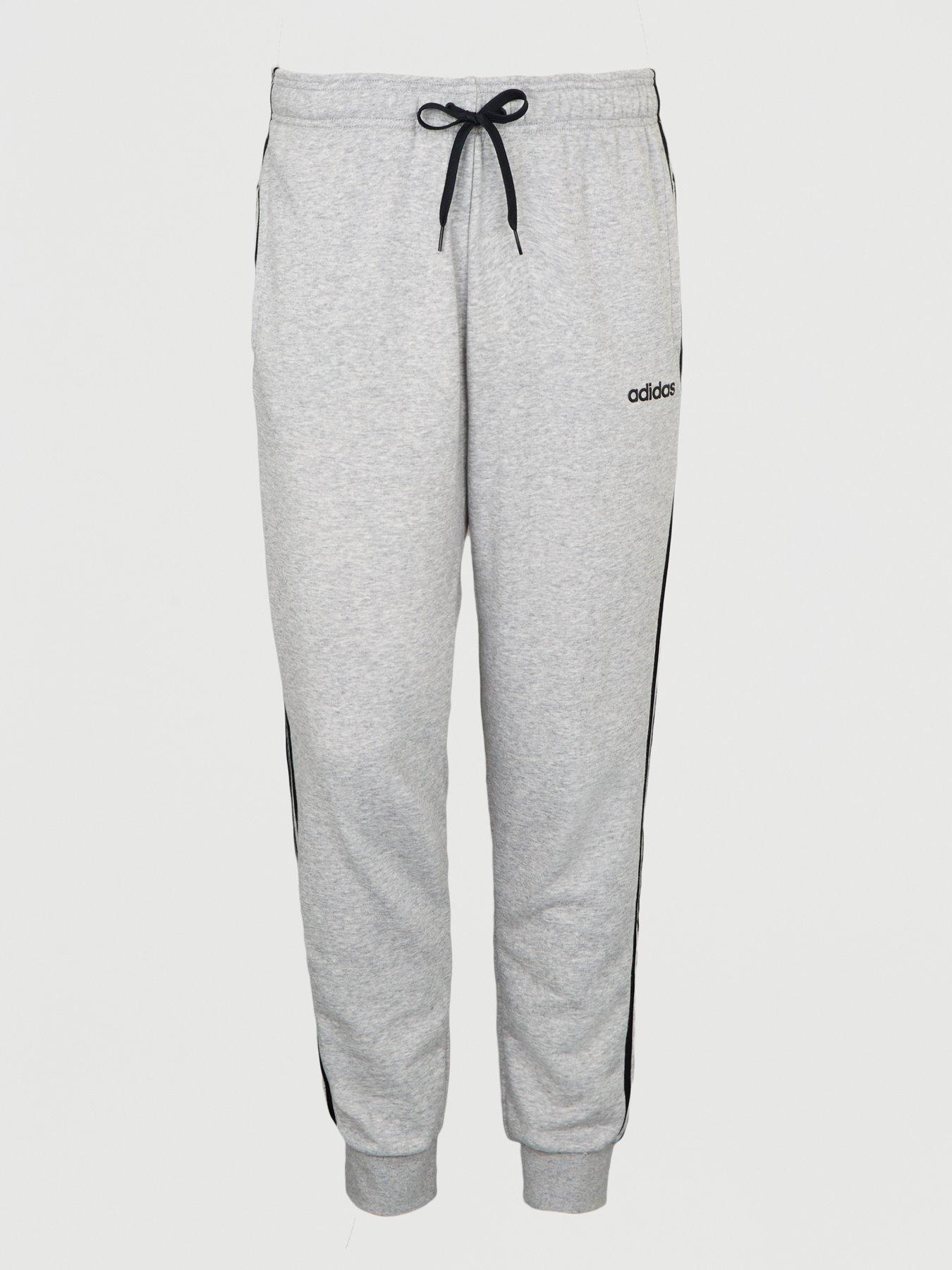 adidas essential track pants grey