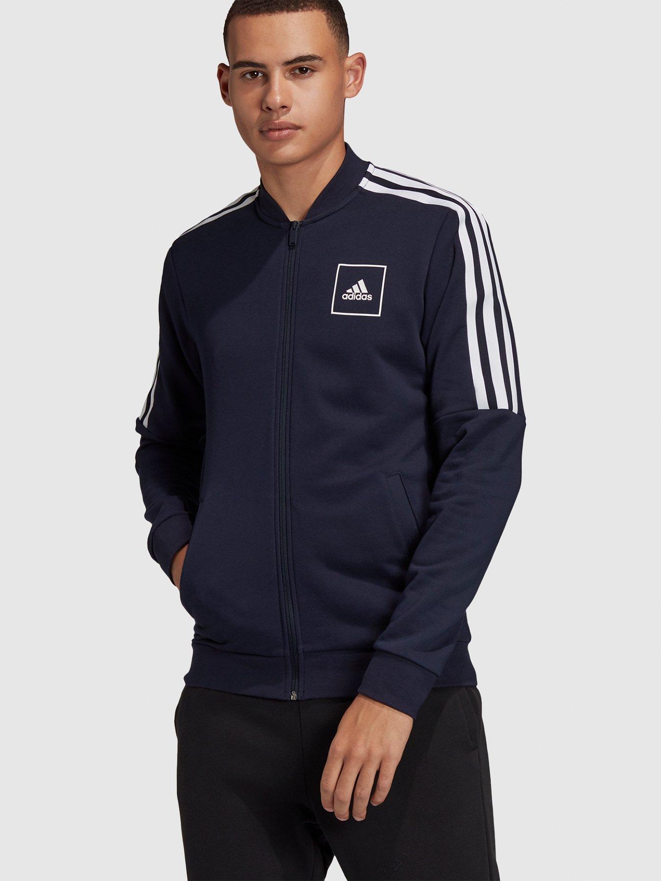 adidas tape track jacket