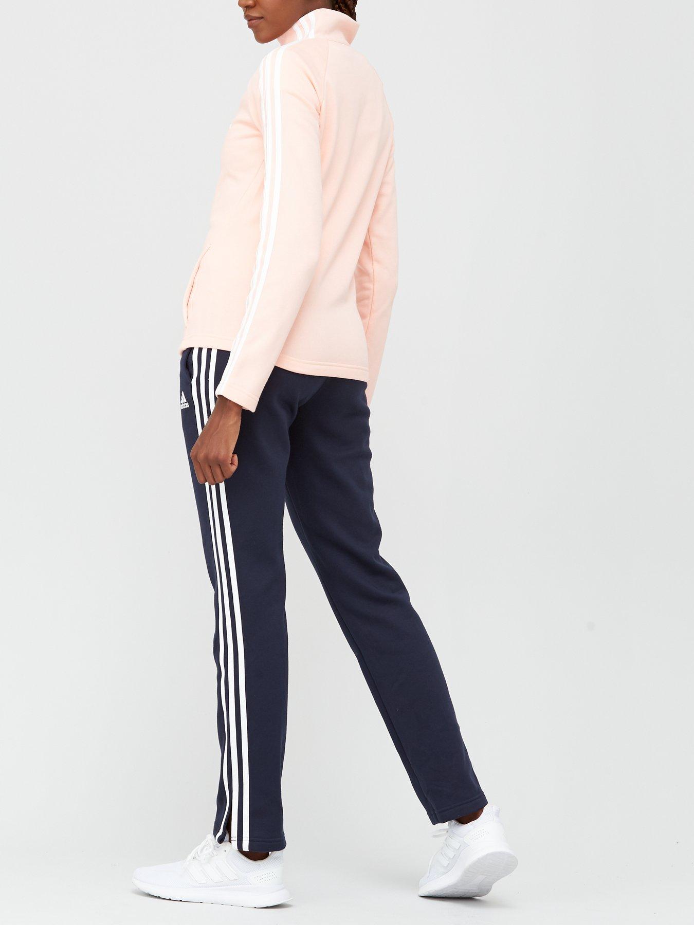 adidas coral tracksuit