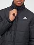  image of adidas-3nbspstripe-insulated-jacket-blacknbsp