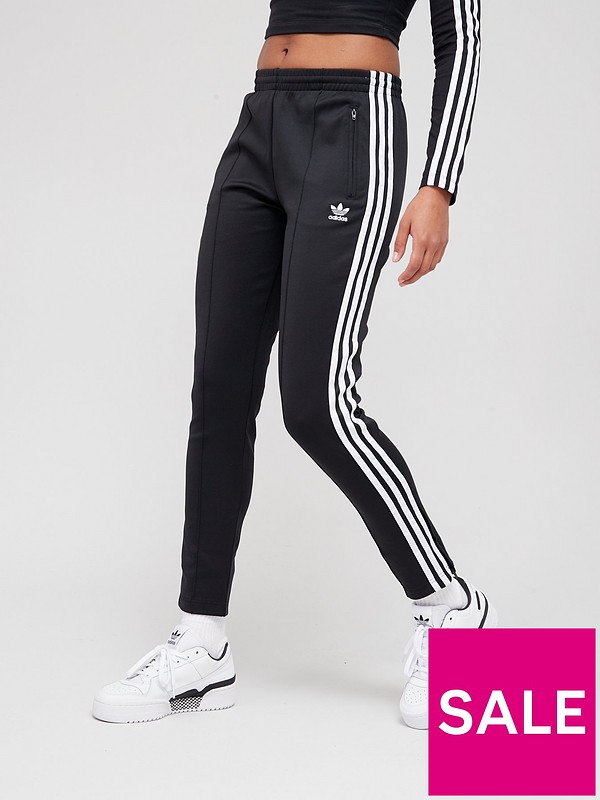 adidas Originals Superstar Pants - Black | very.co.uk