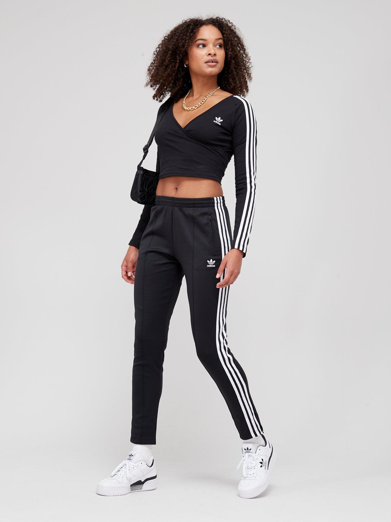 Adidas superstar store pants womens