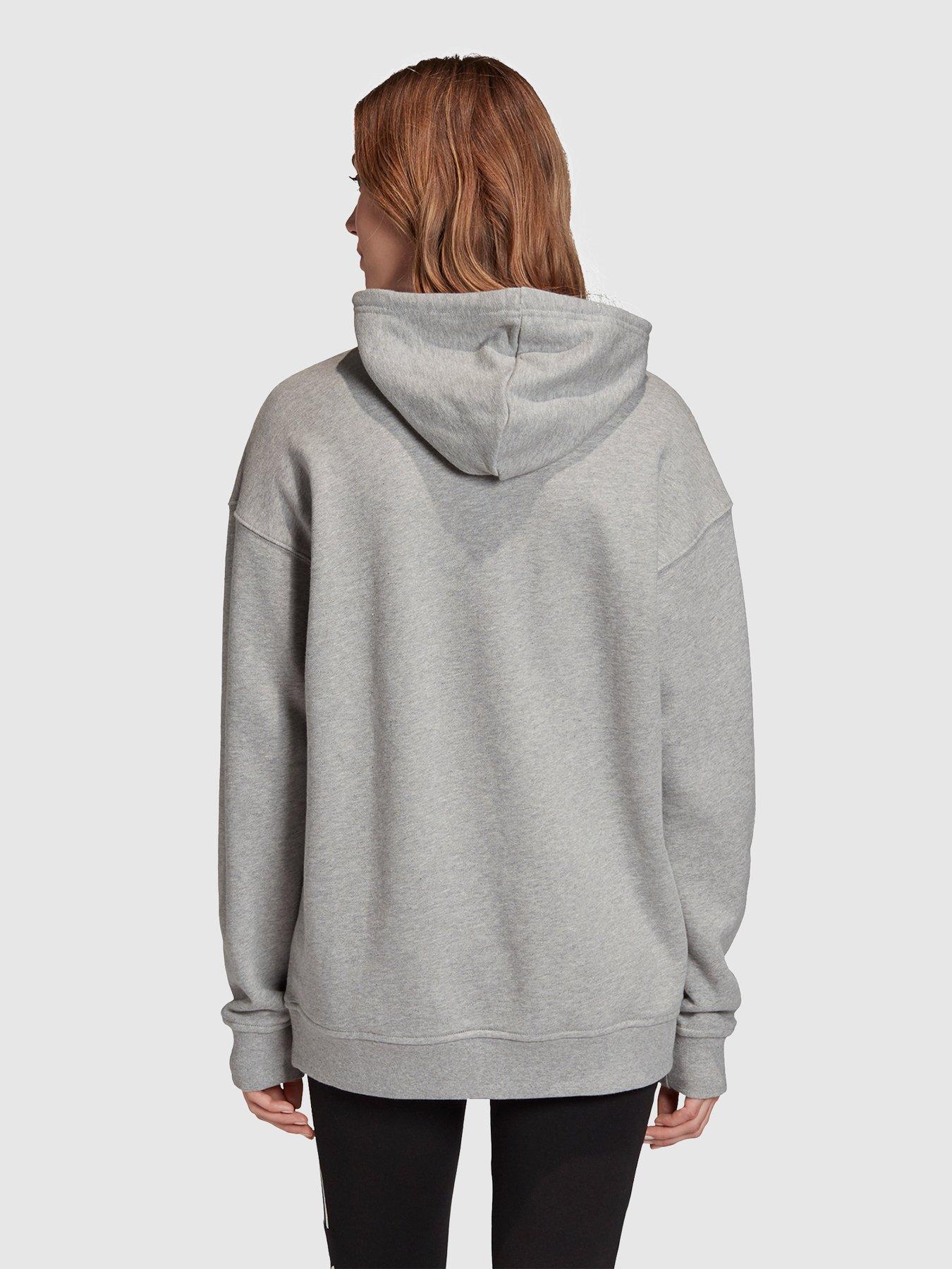 adidas trefoil hoodie medium