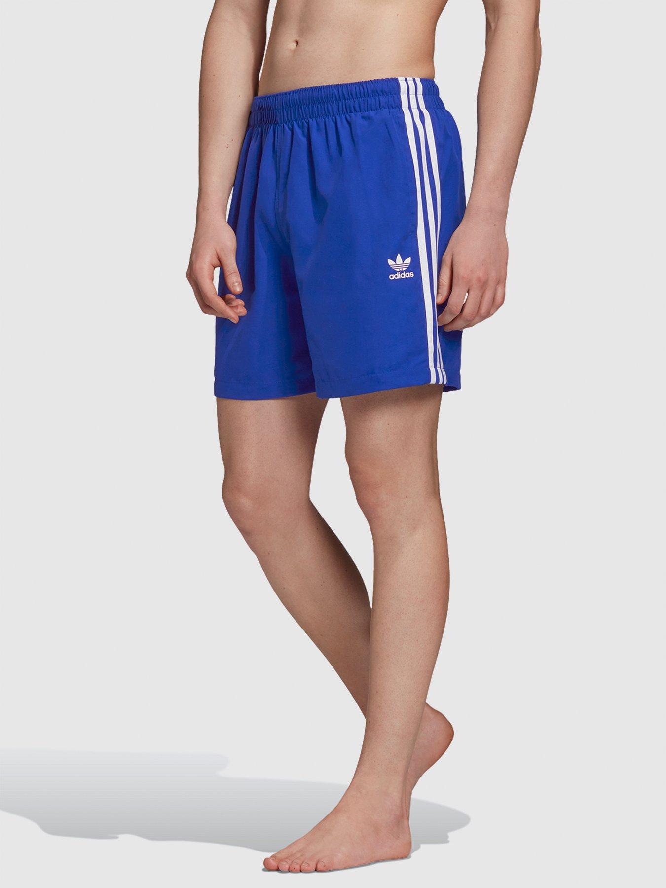 adidas blue shorts mens