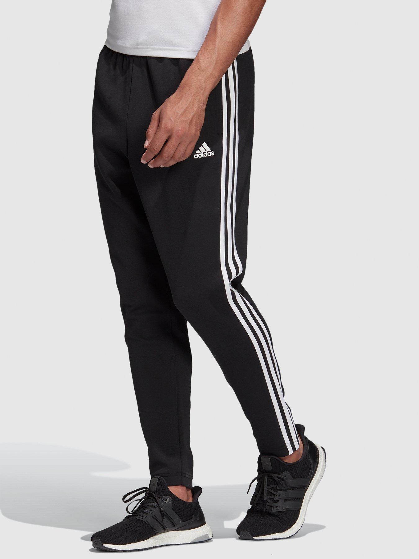 adidas 3 Stripe Track Pants - Black 