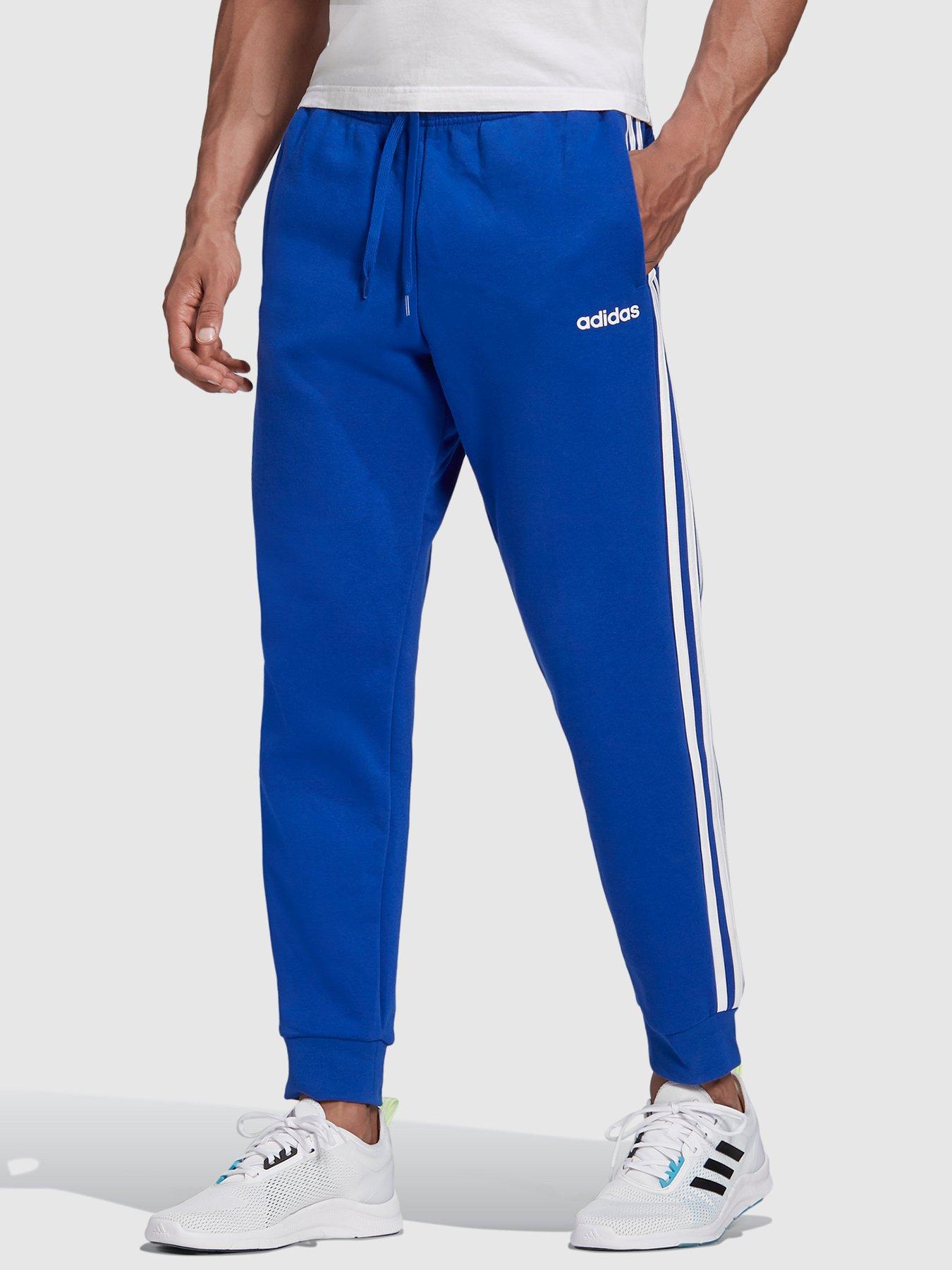 adidas men's essential 3 stripe pants