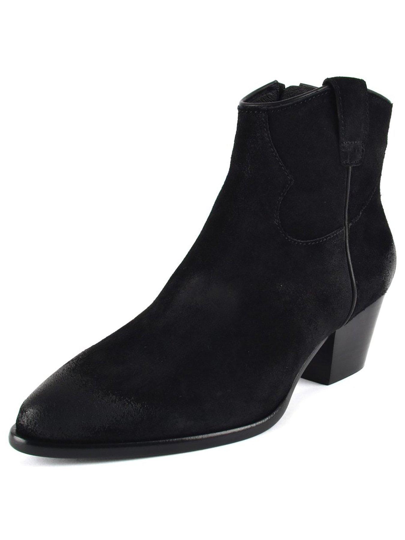ash black ankle boots