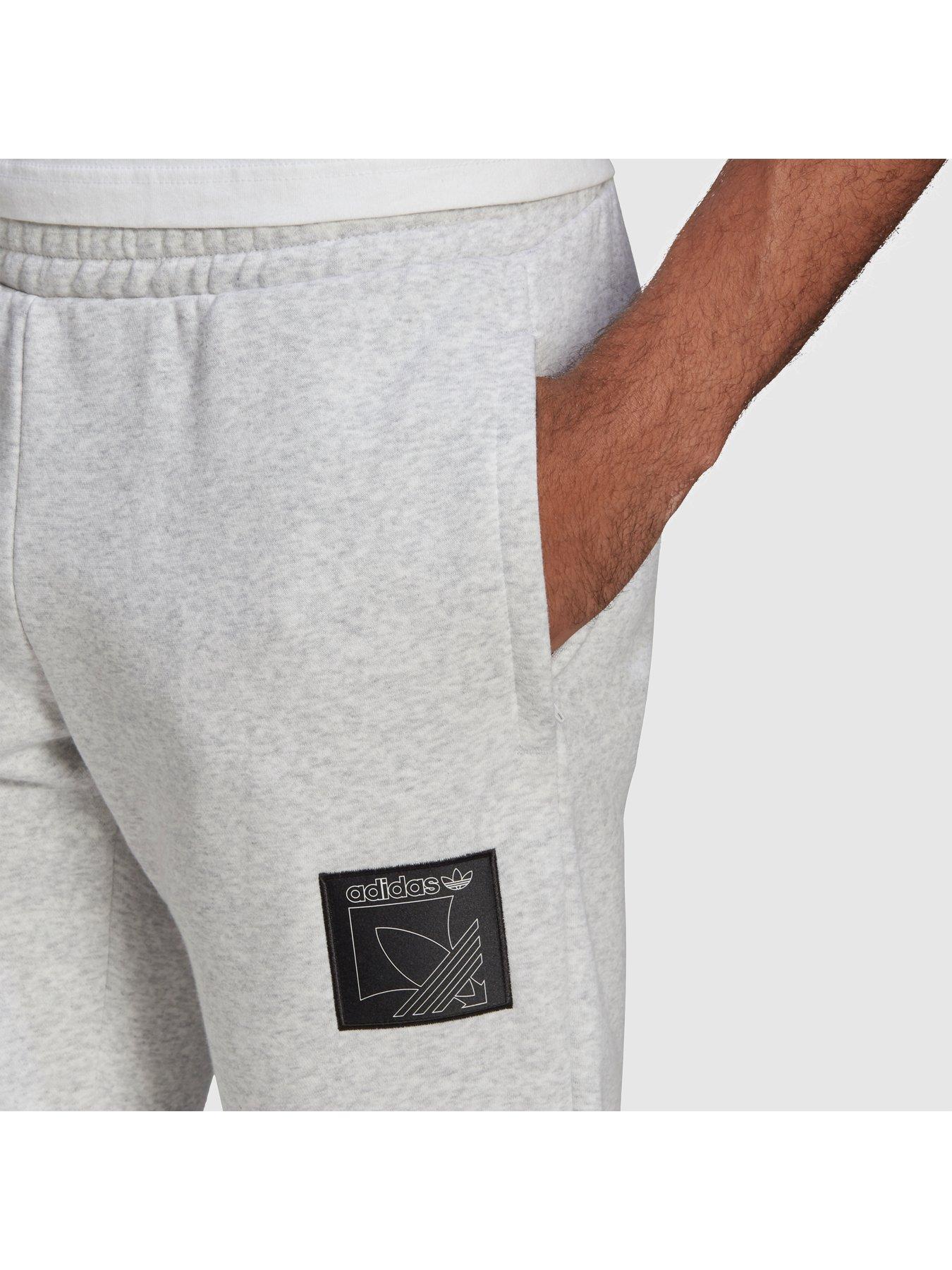 adidas light grey sweatpants