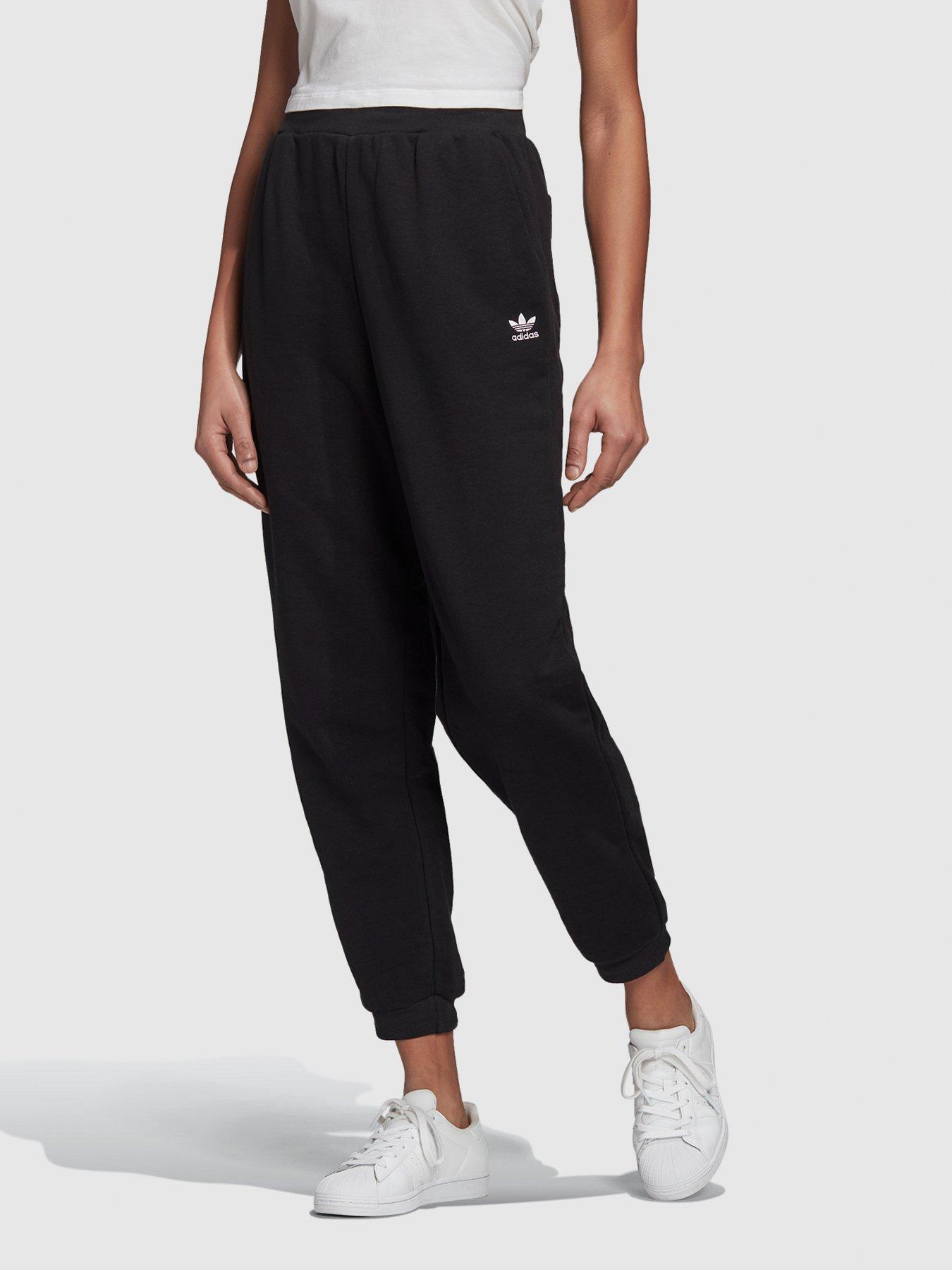 Get Womens Heather Cuffed Joggers Side View PNG ...