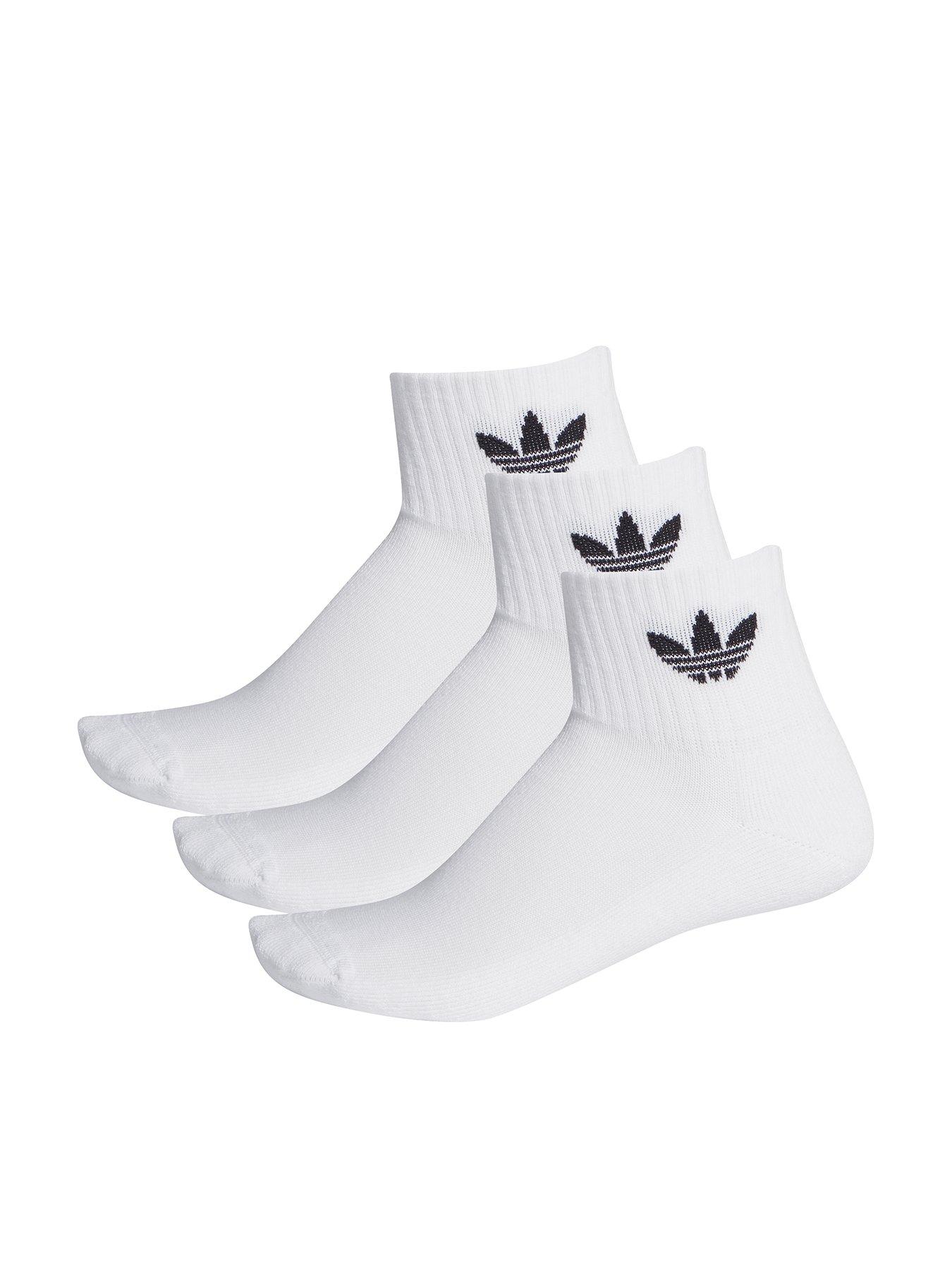 adidas originals socks white