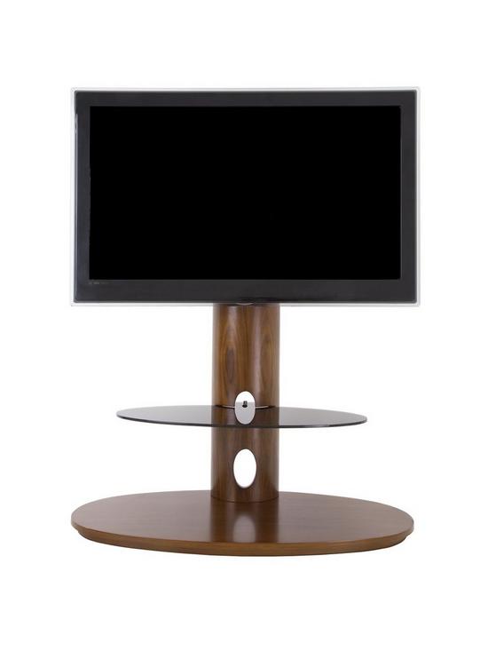 front image of avf-chepstow-combi-930-tv-unitnbsp--walnut-black-glassnbsp--fitsnbspup-to-65-inch-tv