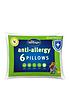  image of silentnight-anti-allergy-pillows-ndash-pack-of-6