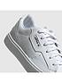  image of adidas-originals-sleeknbspvegan-whitenbsp