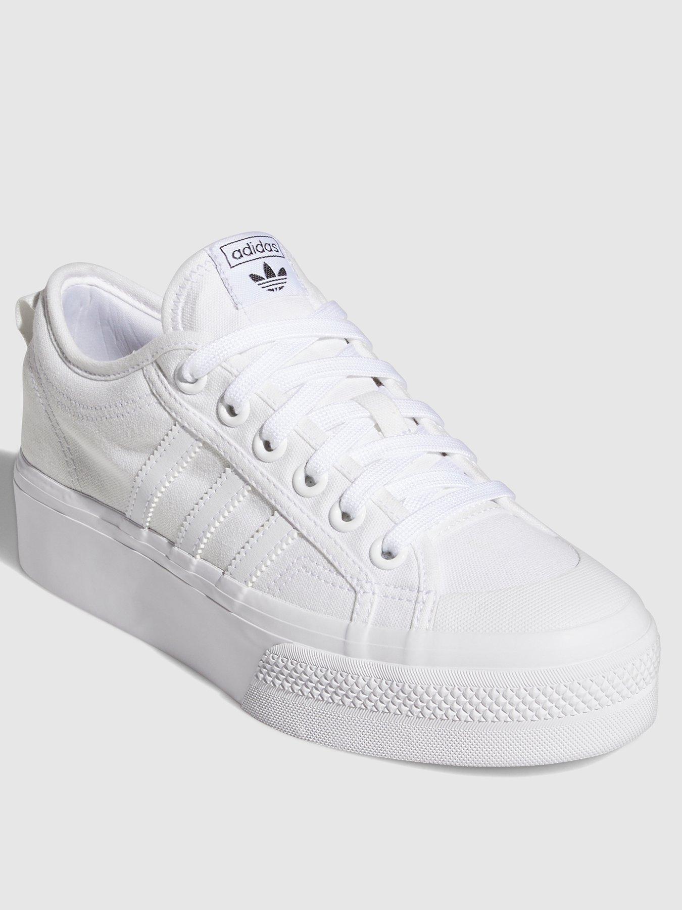 Adidas originals hot sale white womens