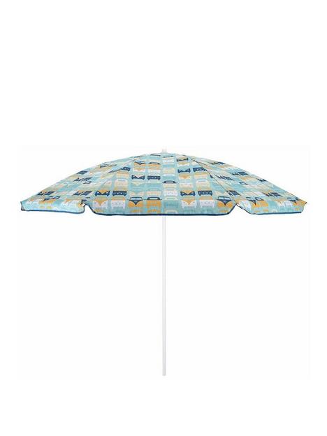 volkswagen-vw-campervan-family-beach-parasol