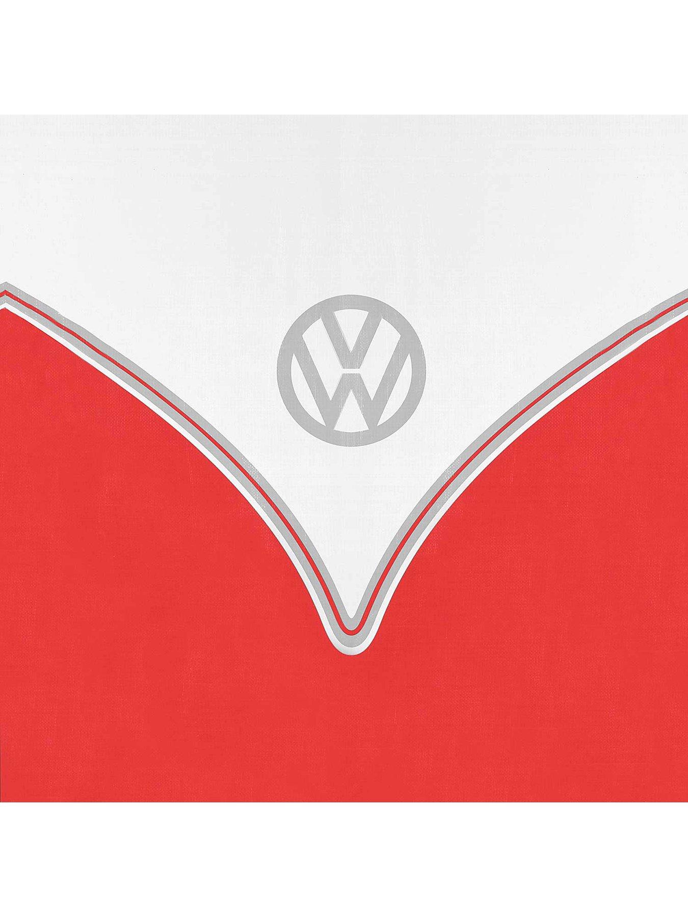 Image 4 of 6 of Volkswagen VW 5 Pole Tall Windbreak - Red