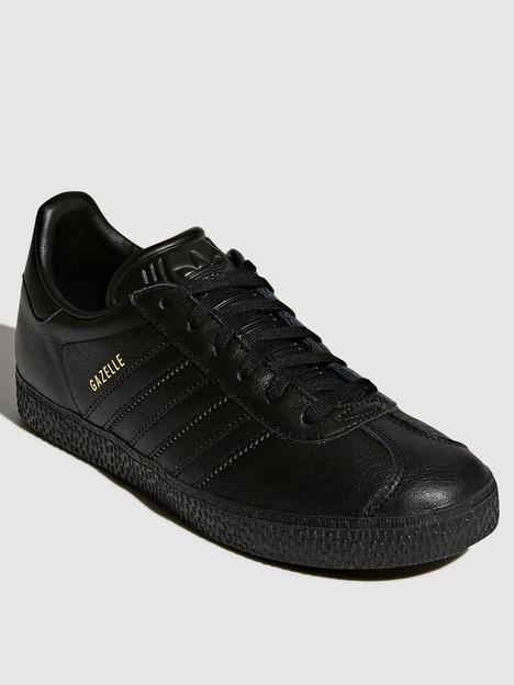 adidas-originals-gazelle-junior-trainers-black