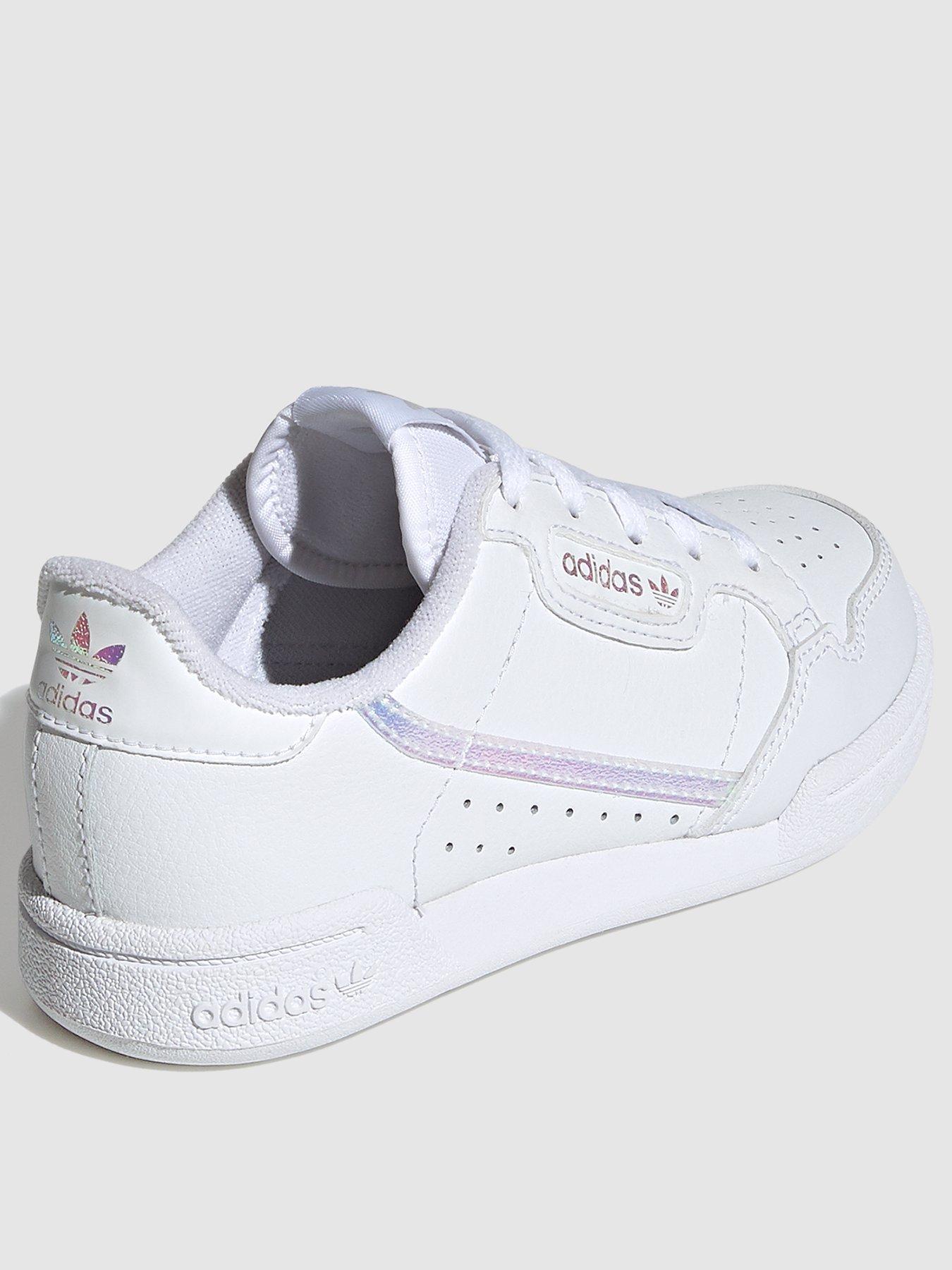 white adidas childrens trainers