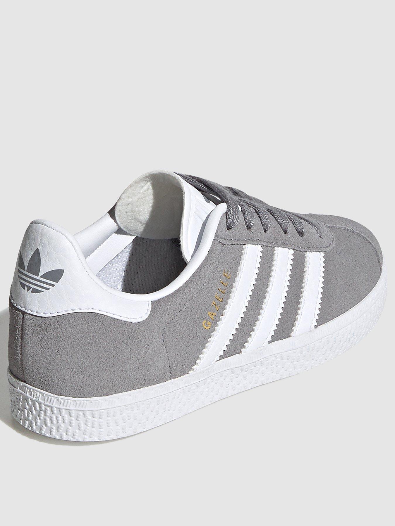 childrens grey adidas gazelle