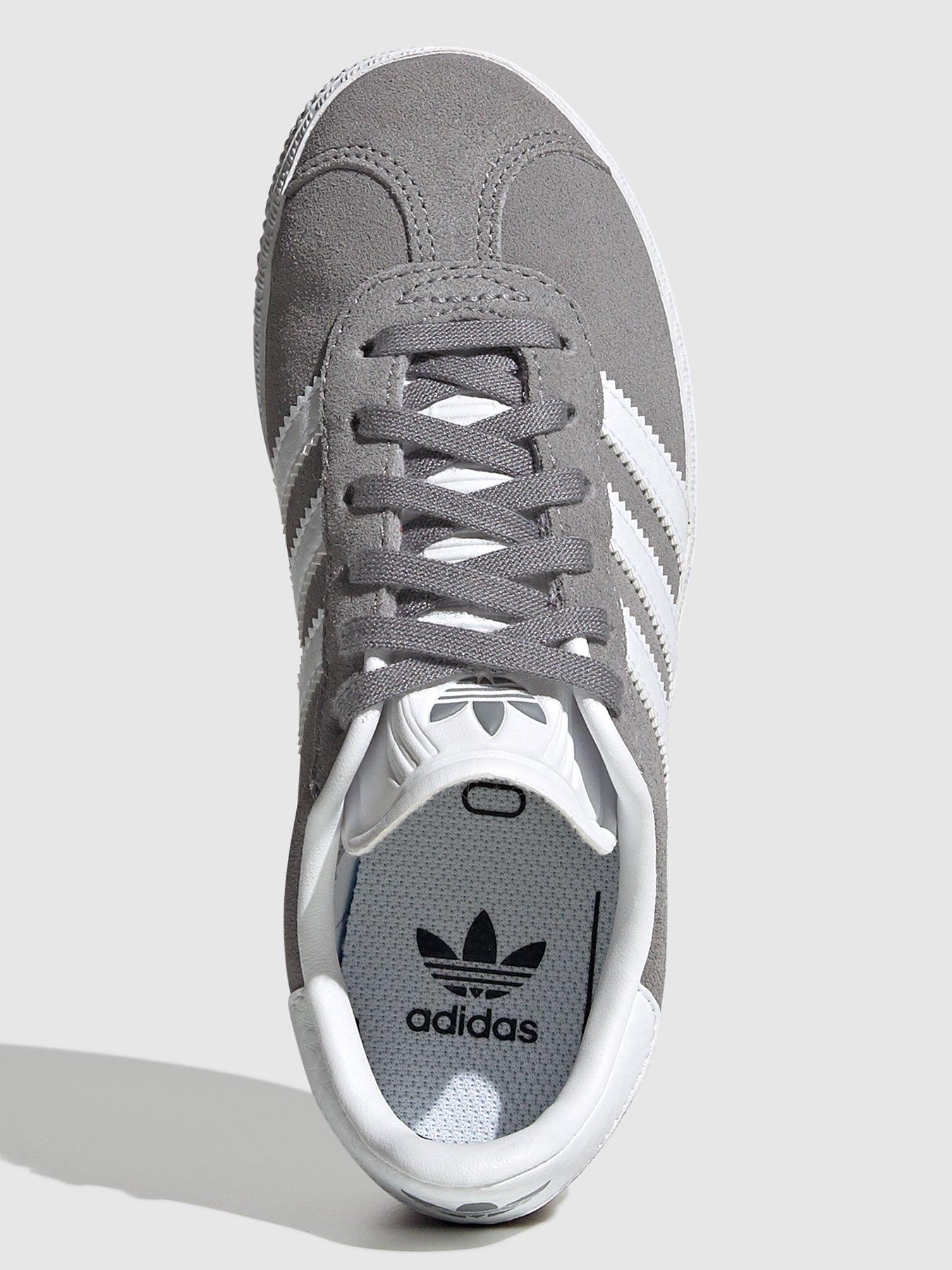 childrens grey adidas gazelle