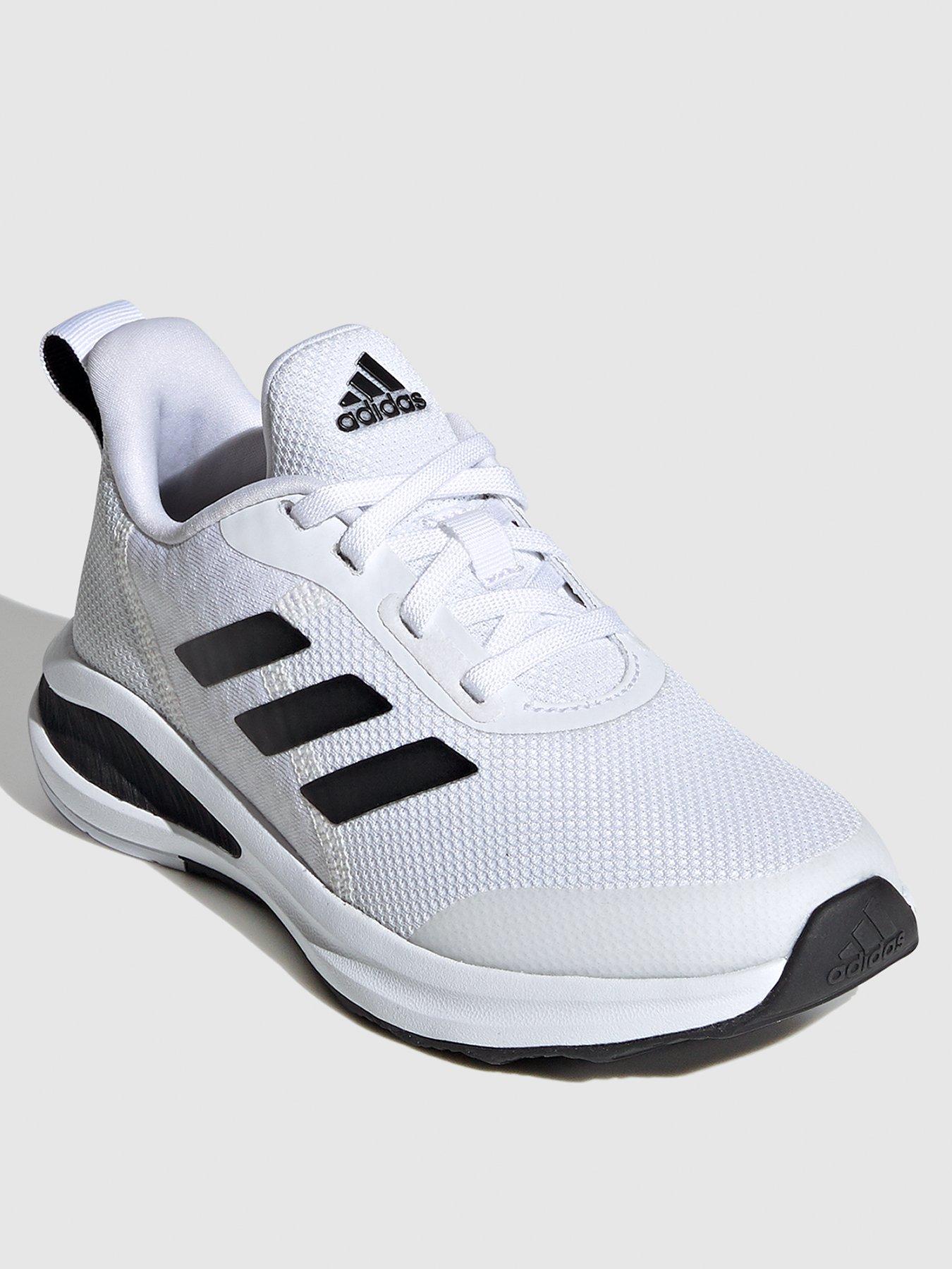 kids white addidas trainers