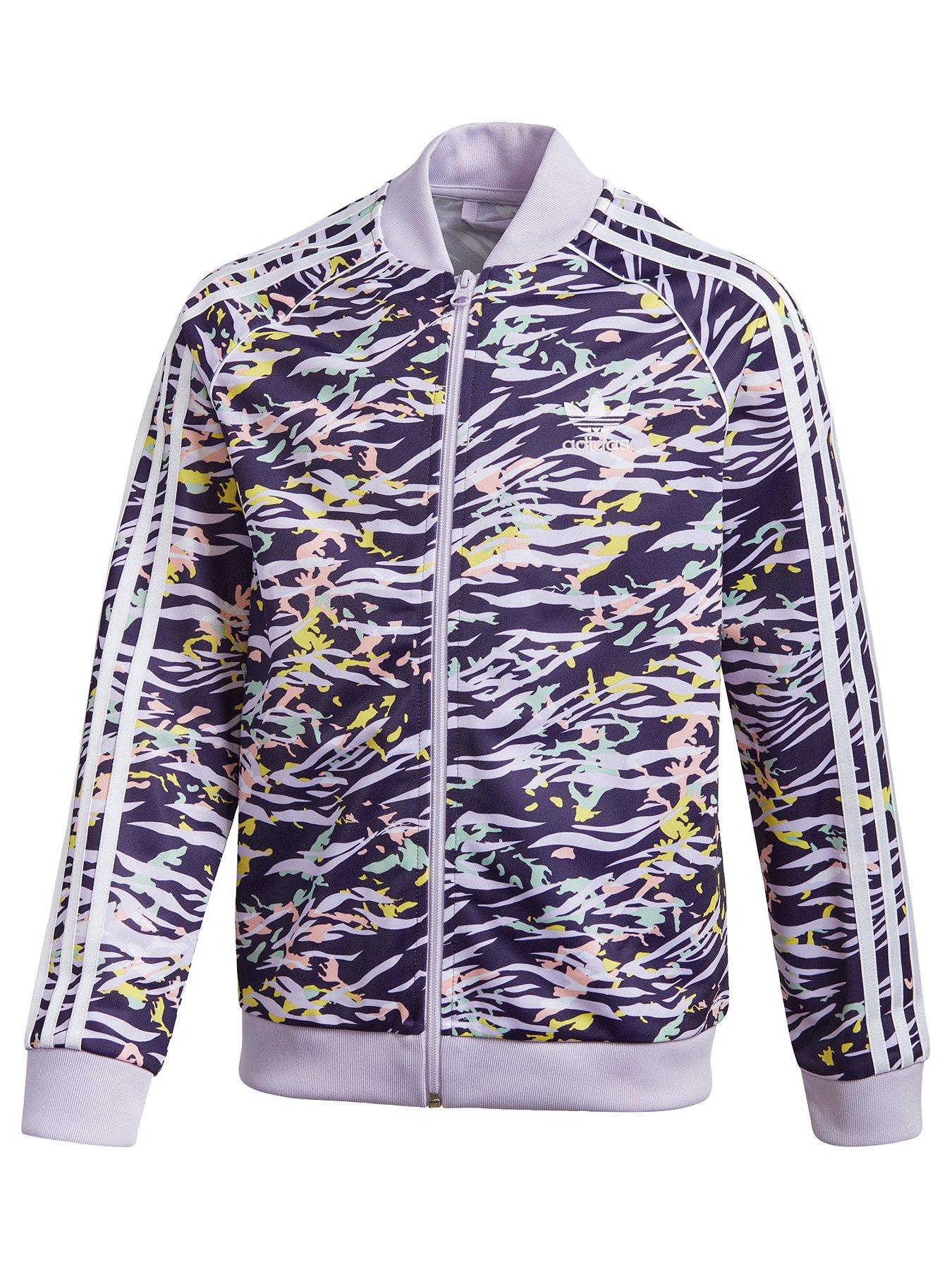 purple adidas original jacket