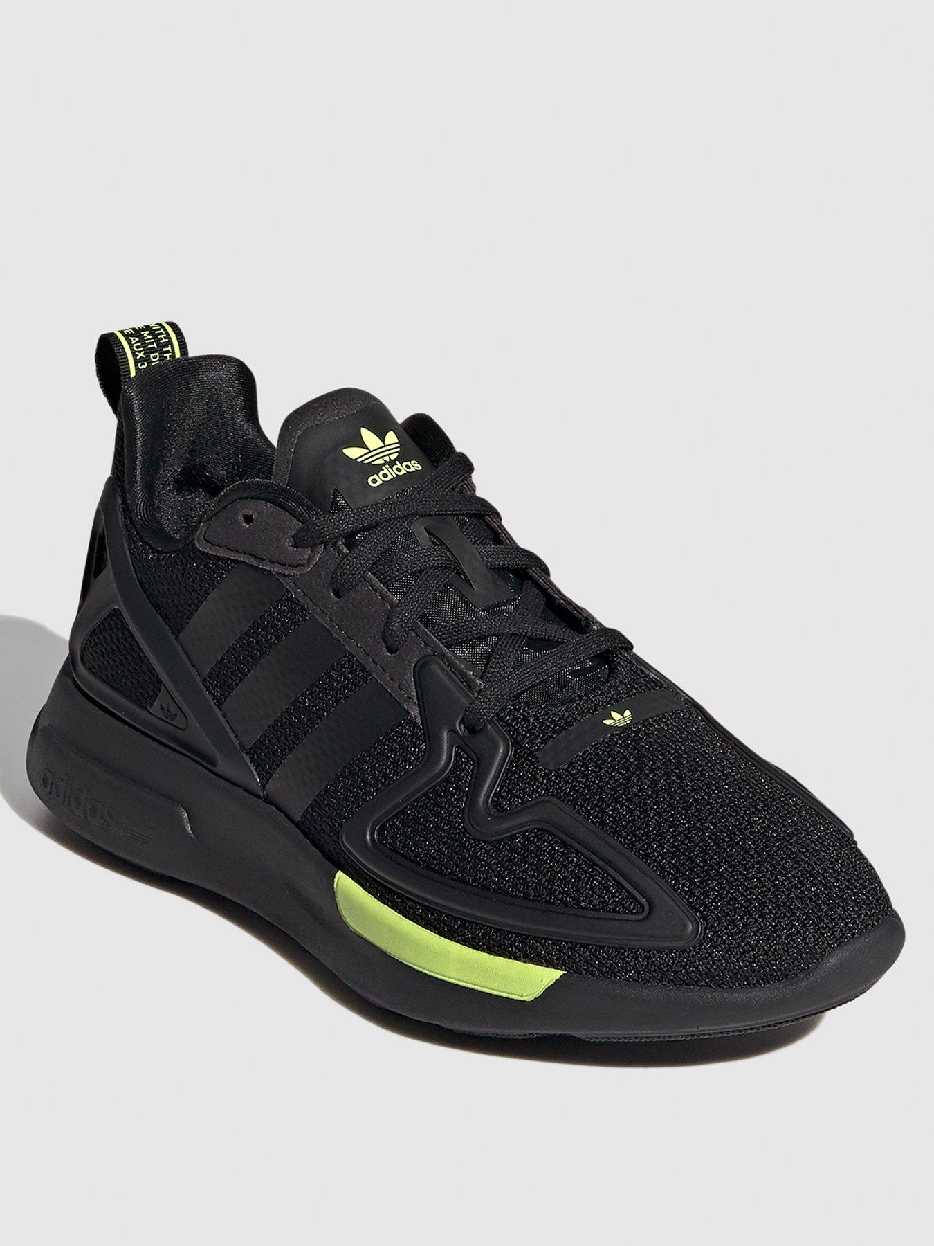 adidas originals zx flux junior all black