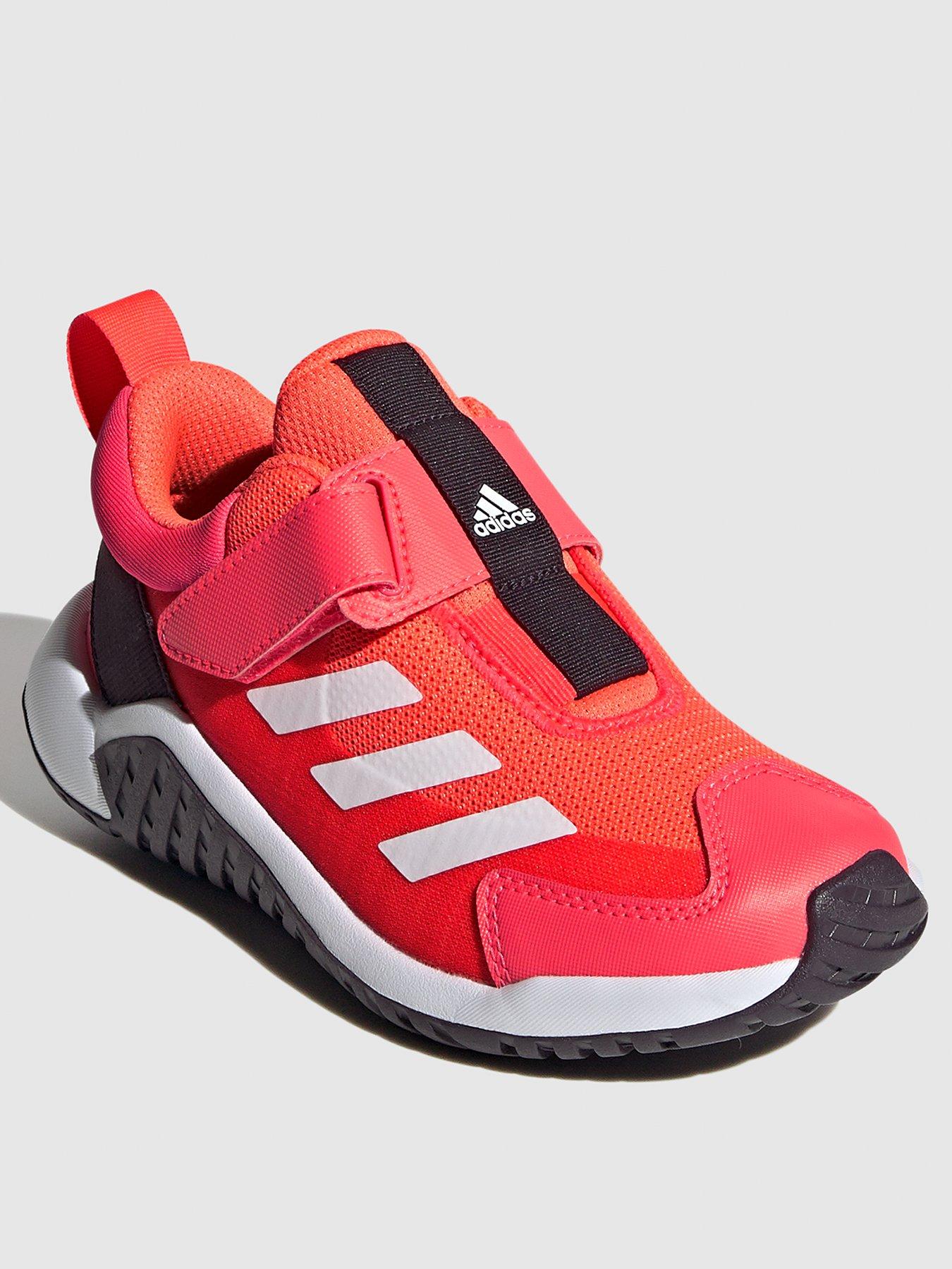 adidas pink and red trainers