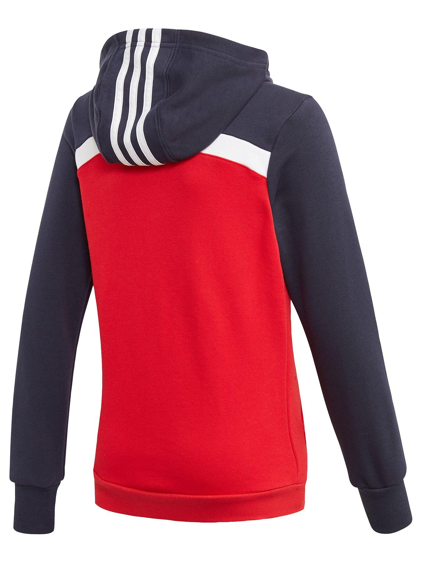 red adidas tracksuit girls