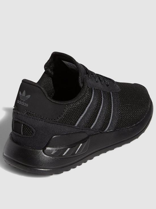 stillFront image of adidas-originals-la-trainer-lite-childrens-trainers-black