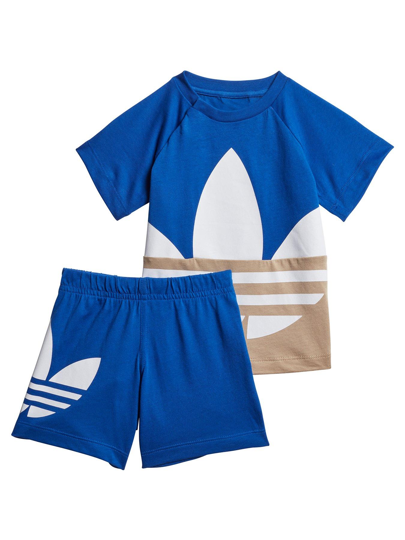 baby blue adidas set