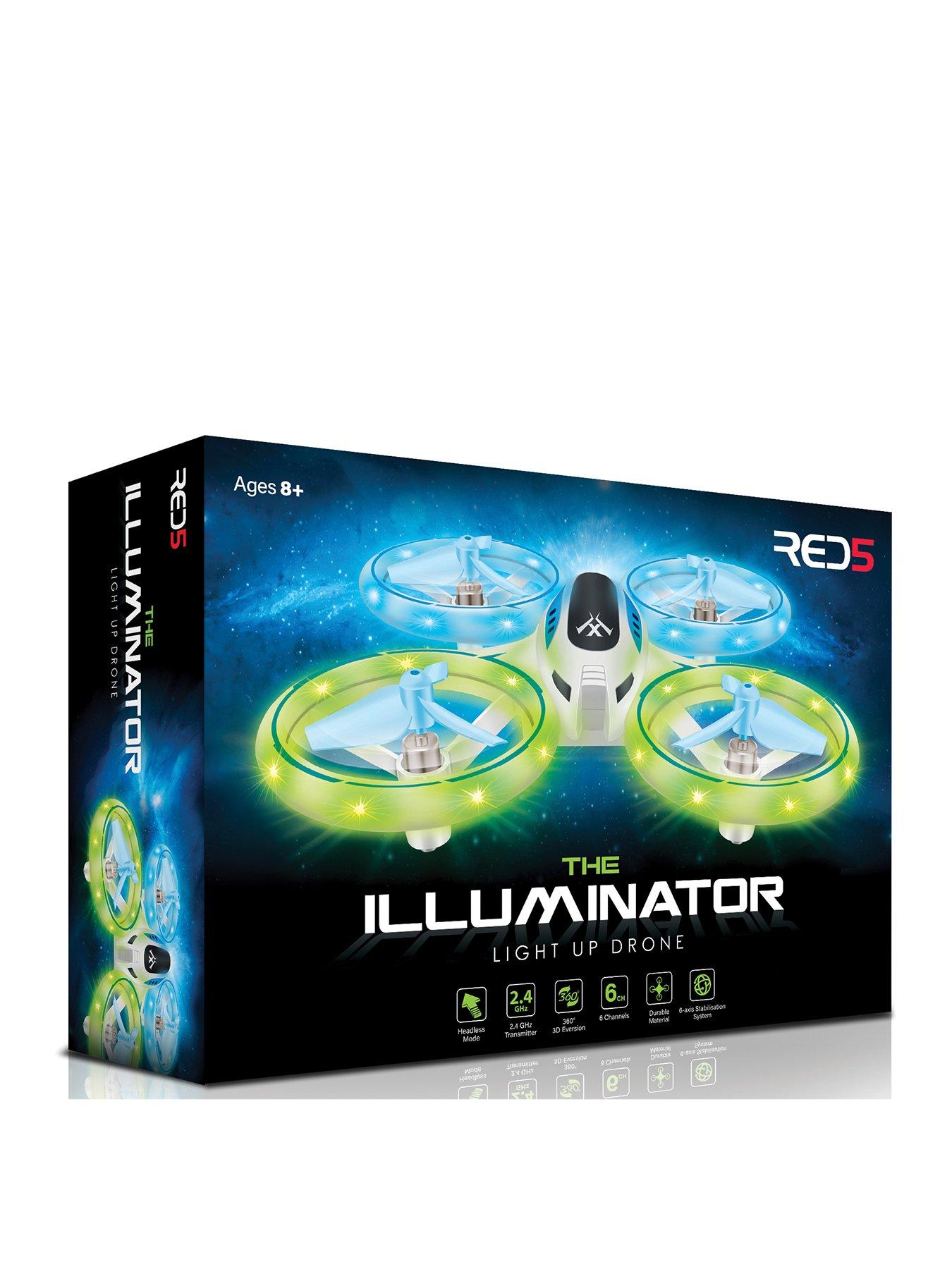 red5 the illuminator light up drone