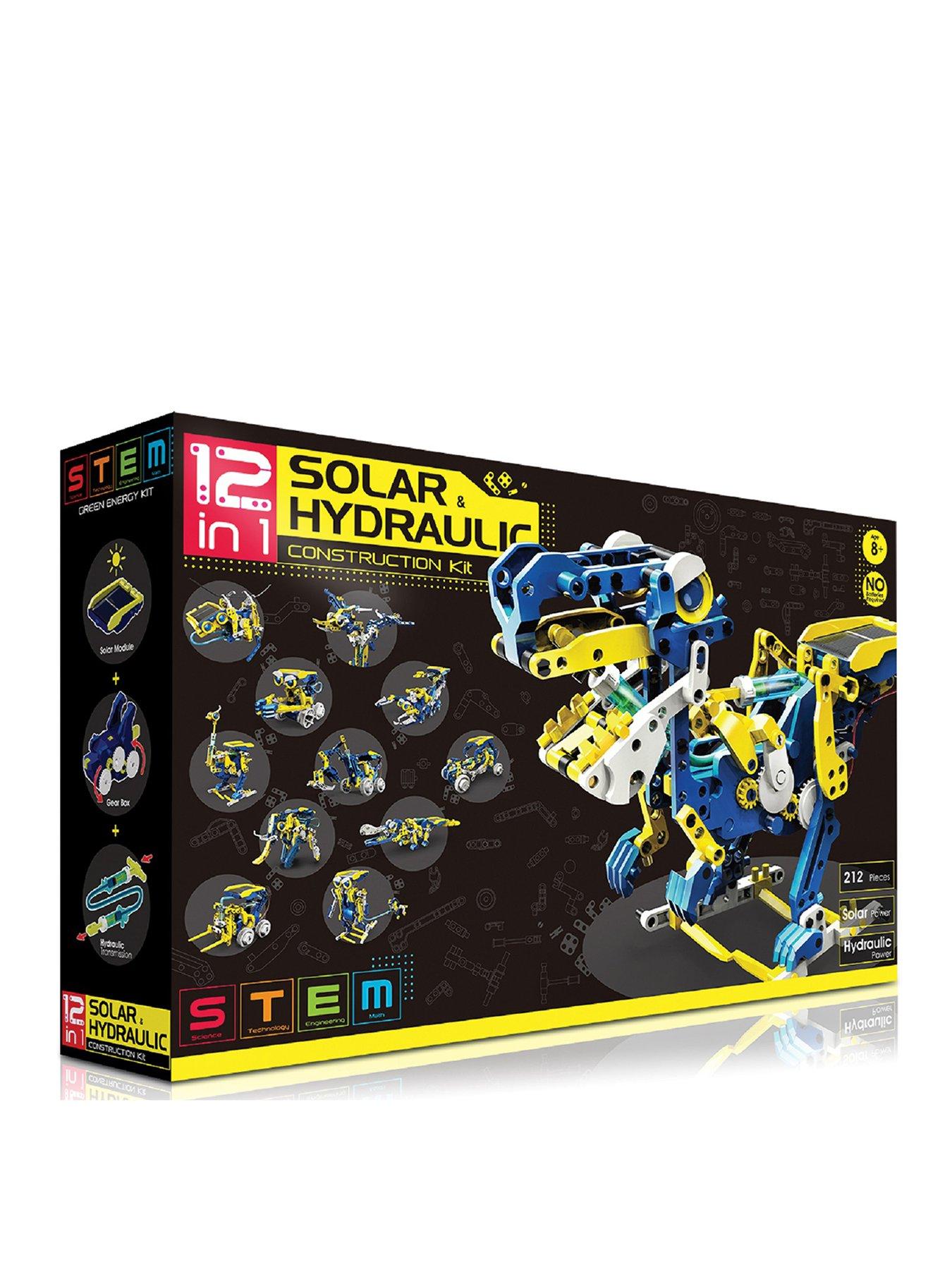 stem 12 in 1 solar hydraulic construction kit