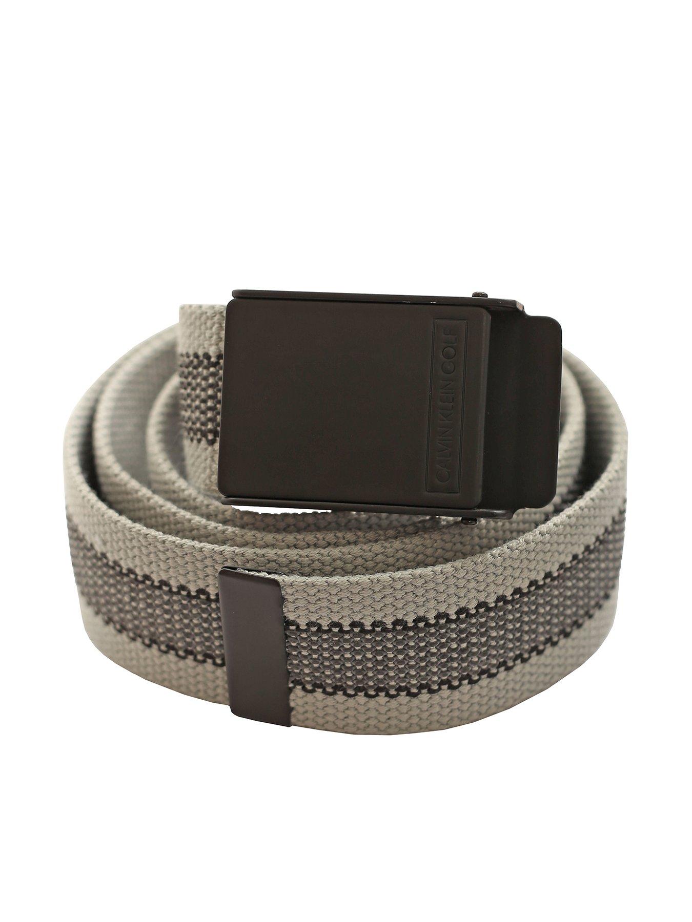 calvin klein webbing belt