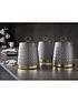  image of tower-empire-set-of-3-canisters-ndash-grey