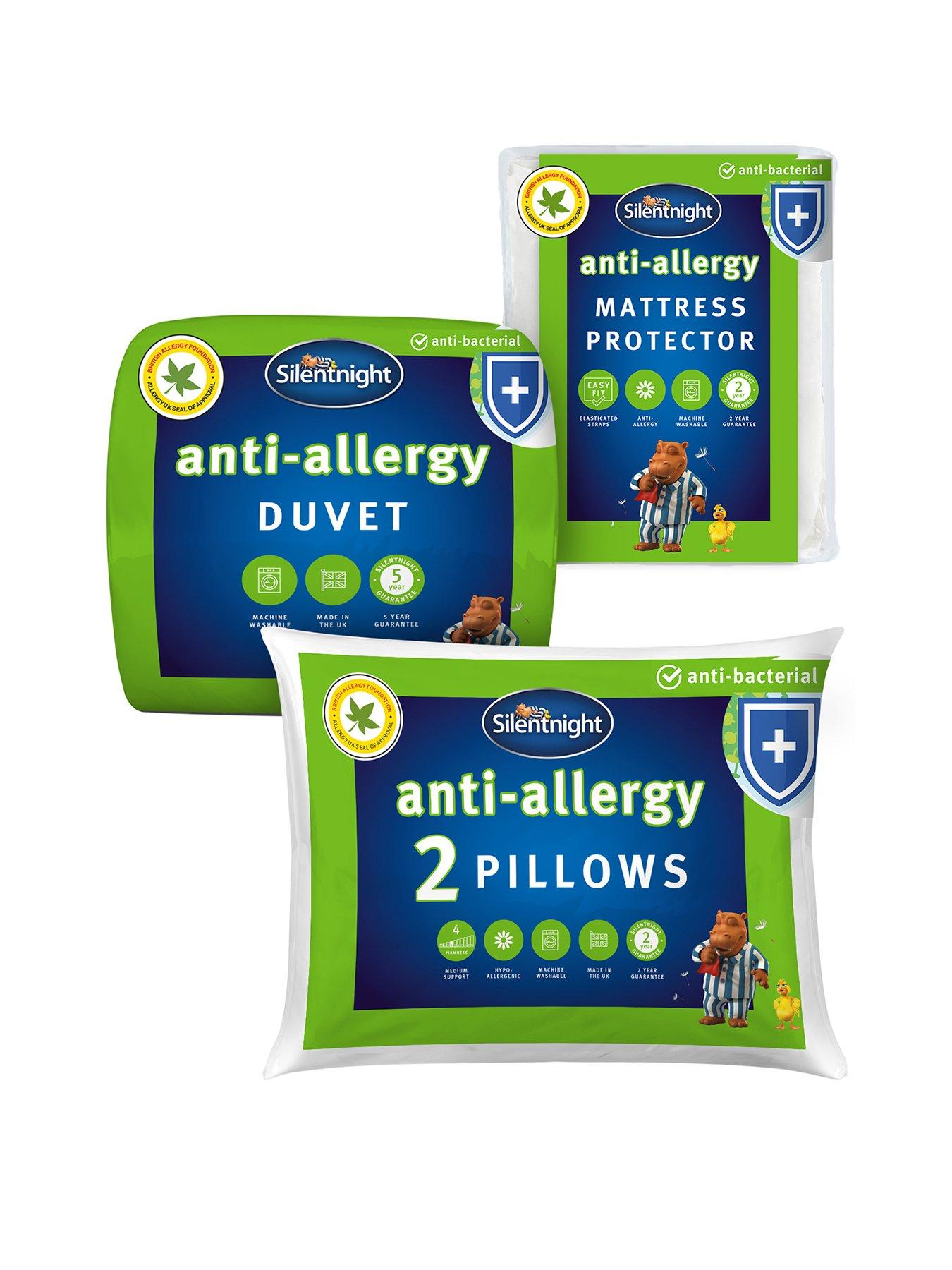 Silentnight Silentnight Anti Allergy Bundle Pillow Pair 10 5 Tog